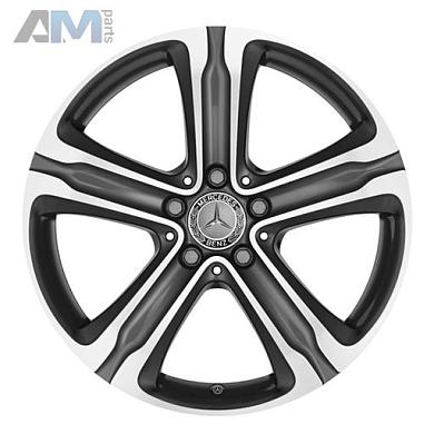 Диски с 5 сдвоенными спицами на Mercedes GLC X253 A2534010700657X44