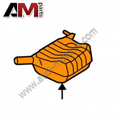 Задний глушитель для Audi A4 B8 8K0253609DFКупить оригинальный задний глушитель Audi A4 B8 8K0253609DF- Купить и сэкономить