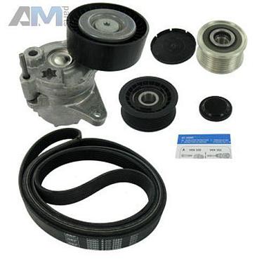 Комплект замены ремня генератора SKF (VKMAF38021) для Audi A8 (D4) 2010-2017 3.0TDI