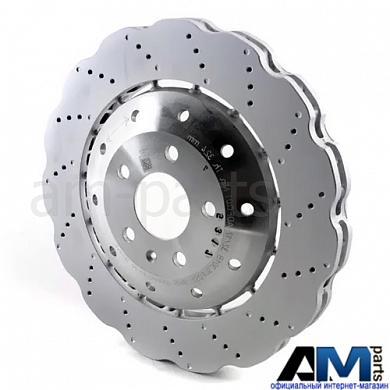 Задние тормозные диски на Audi R8 (L-R) 4S0615601B