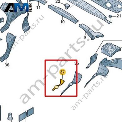 Стяжная лента Volkswagen id3 2020-2024 1EA806669Купить стяжную ленту 1EA806669 Фольксваген id3 2020-2024 по минимальной цене