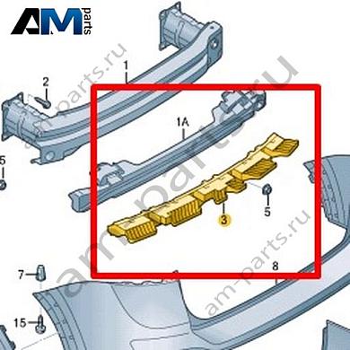 Крепежная планка Volkswagen Taos 2021-2023 2GL807863Купить крепёжную планку 2GL807863 Фольксваген Таос 2021-2023 по минимальной цене
