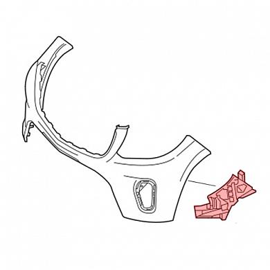 Кронштейн переднего бампера левый Mercedes CLS-klasse C257 A1668804401