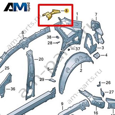 Усилитель крепления ремня безопасности Volkswagen id4/id5 2021-2024 11E809114AКупить усилитель крепления ремня безопасности 11E809114A на Фольксваген id4/id5 2021-2024- бесплатная доставка