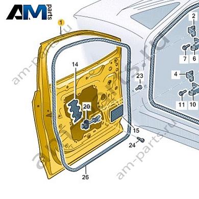Передняя левая дверь Volkswagen id4/id5 2021-2024 11A831055AКупить переднюю левую дверь 11A831055A Фольксваген id4/id5 2021-2024- выгодные цены