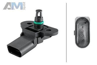 Датчик давления воздуха HELLA (6PP358152221) на Audi A6 (С7) 2011-2018 2.8FSI/3.0TFSI