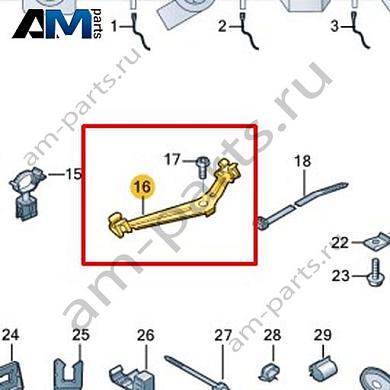 Держатель VAG 057906407Купить держатель 057906407 на Фольксваген/Ауди/Шкоду- минимальная цена