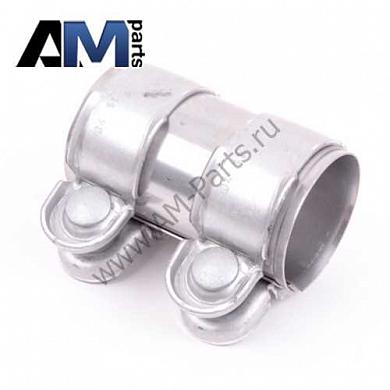 Двойной хомут глушителя 18307560777 на BMW E83 2.5si