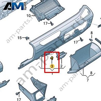 Держатель Volkswagen id3 2020-2024 10B858540Купить держатель 10B858540 для Фольксваген id3 2020-2024 на выгодных условиях