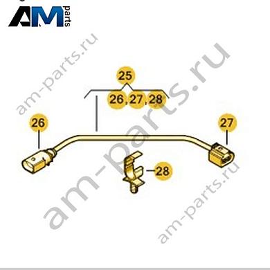 Кабель-адаптер Volkswagen T-Roc 2018-2024 2GA971677Купить кабель-адаптер 2GA971677 для Фольксваген Т-рок 2018-2024- выгодные цены