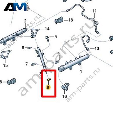 Уплотнитель VAG 0XW130519AКупить уплотнитель 0XW130519A для Фольксваген/Ауди/Шкода- спец. Цена