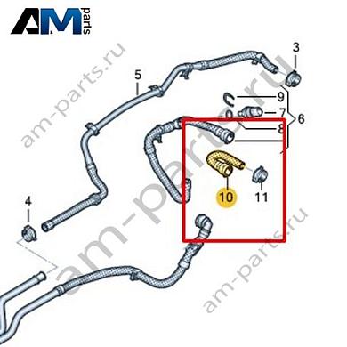 Шланг ОЖ с быстроразъемной муфтой Volkswagen id-Buzz 2023-2024 1N3121069Купить шланг ОЖ с быстроразъемной муфтой 1N3121069 Фольксваген id-Buzz 2023-2024 по минимальной цене