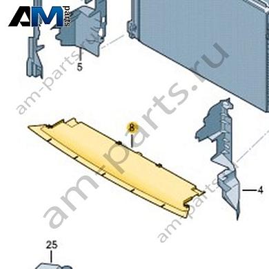 Накладка Volkswagen T-Roc Cross 2019-2024 2GM121341Купить накладку 2GM121341 Фольксваген Т-рок Кросс 2019-2024- акция