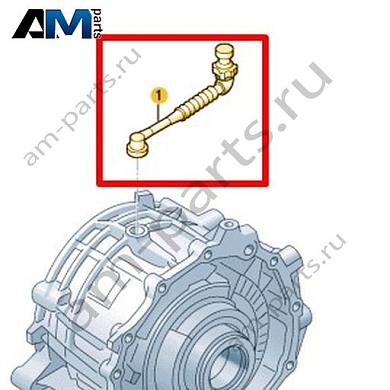 Вентиляционный шланг VAG 0MG301304Купить вентиляционный шланг 0MG301304 для Фольксваген/Ауди/Шкода- гарантия наличия