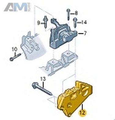 Опора для двигателя VAG 022199354TКупить опору для двигателя 022199354T Фольксваген/Ауди/Шкода- гарантия наличия