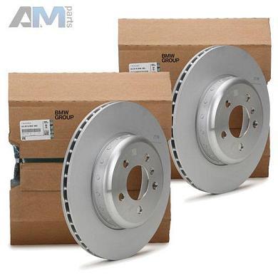 Оригинальные задние тормозные диски 345X24 34206894382 для BMW 3 Серии F30 рестайлинг M (325-340)