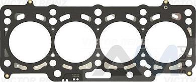 Прокладка ГБЦ (163 мм. 2 отв.) VICTOR REINZ (61-37600-10) на Passat CC (2008-2018) 2.0TDI