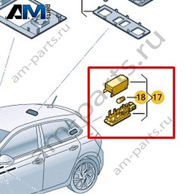 Фонарь (слева) Volkswagen T-Roc 2018-2024 2GA947415Купить фонарь (слева) 2GA947415 для Фольксваген Т-рок 2018-2024 по минимальной цене