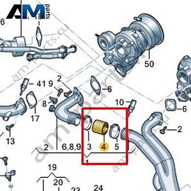 Соединительный шланг VAG 06M145995Купить соединительный шланг 06M145995 Фольксваген/Ауди/Шкода- гарантия наличия
