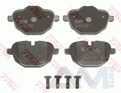 Задние тормозные колодки (GDB1840) TRW на BMW 5 серии F10 рестайлинг рестайлинг 530i