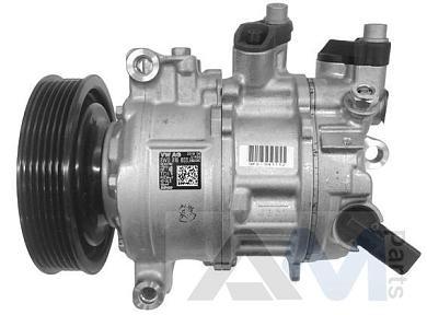 Компрессор кондиционера на Audi Q5 (FY) 2017-2020 2.0TDI 80A820803J