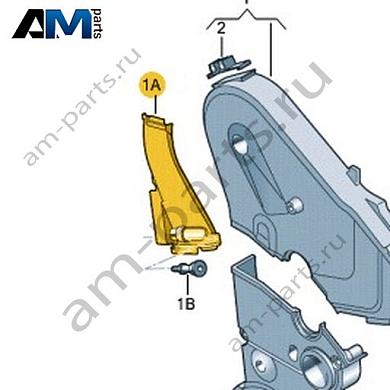 Щиток кожуха зубчатого ремня VAG 04L129968Купить щиток кожуха зубчатого ремня 04L129968 на Фольксваген/Ауди/Шкоду- спец. Цена
