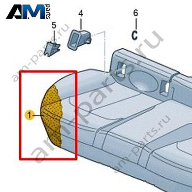 Наполнитель подушки сиденья Volkswagen T-Roc 2018-2024 2GA885375DКупить наполнитель подушки сиденья 2GA885375D Фольксваген Т-рок 2018-2024 на выгодных условиях