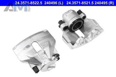 Суппорт передний левый (24357185225) ATE для Audi A4 (B7) 2005-2009