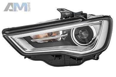 Ксеноновая левая фара (1EL010740311) HELLA на Audi A3 (8V) 2012-2020