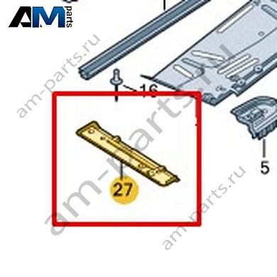 Траверса Volkswagen AMAROK 2013-2016 2H0803349AКупить траверсу 2H0803349A для Фольксваген Амараок 2013-2016- выгодные цены