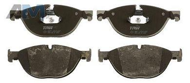 Передние тормозные колодки (GDB1838) TRW на BMW 5 серии F10 рестайлинг рестайлинг 530i