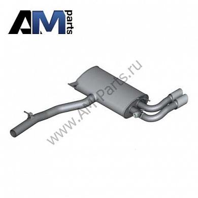 Задний глушитель 18308686884 на BMW (F25) 35iX