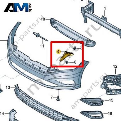 Направляющий профиль Volkswagen Jetta VII 2020-2024 17A807184Купить направляющий профиль 17A807184 на Фольксваген Джетта VII 2020-2024 по минимальной цене