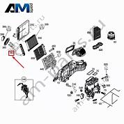 Трубки теплообменника A2058350200 Mercedes GLE V167