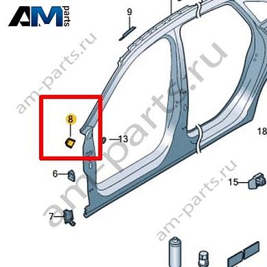 Кронштейн крыла Volkswagen Jetta VII 2020-2024 17A810395Купить кронштейн крыла 17A810395 Фольксваген Джетта VII 2020-2024 по минимальной цене