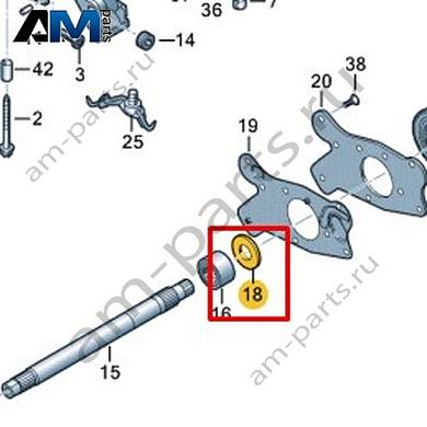 Упорный подшипник VAG 06M103323FКупить упорный подшипник 06M103323F для Фольксваген/Ауди/Шкода на выгодных условиях