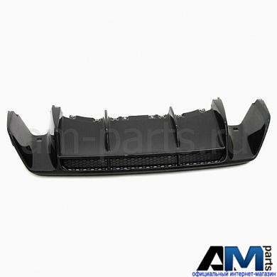 Бампер задний нижняя часть на Audi R8 (матовый хром) 4S0807521ARU6