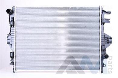 Основной радиатор системы охлаждения 7P0121253A  Volkswagen Touareg II (2014-2018) 3.6FSI