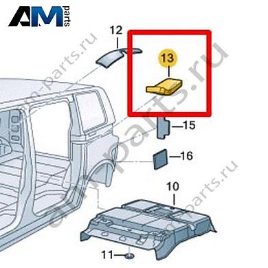 Шумоизоляция колесной арки Volkswagen id-Buzz 2023-2024 1T3863814Купить шумоизоляцию колесной арки 1T3863814 Фольксваген id-Buzz 2023-2024- гарантия наличия