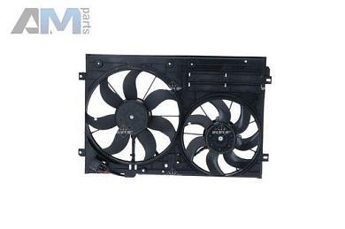 Дополнительный вентилятор NRF (47400) Skoda Yeti (2009-2018) 1.8TSI