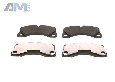 Передние тормозные колодки BOSCH 0986494206 на Volkswagen Touareg II (2014-2018)