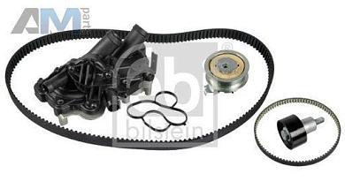 Комплект ГРМ с помпой FEBI (172706) на Skoda Yeti (2009-2018) 1.6SRE (110 л.с.)