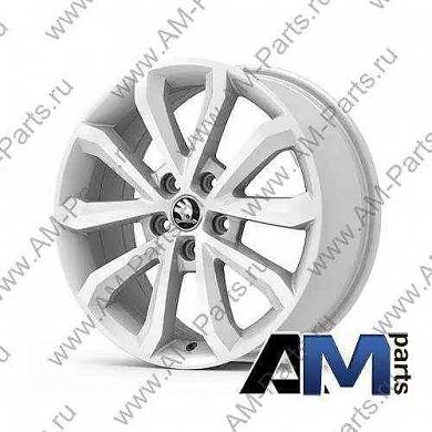 Литой диск R17 Skoda Octavia A7 5E0071496BFM9