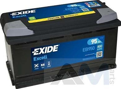 Аккумулятор 95Ah/800A Transporter T6 (2015-2020) EXIDE (EB950)