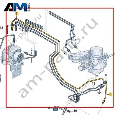 Тормозная трубка от гидравлической системы к тормозному шлангу Volkswagen id-Buzz 2023-2024 1N3614723AКупить тормозную трубку от гидравлической системы к тормозному шлангу 1N3614723A на Фольксваген id-Buzz 2023-2024- минимальная цена