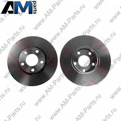 Диск тормозной передний на Пассат Б5 DF2652 TRW