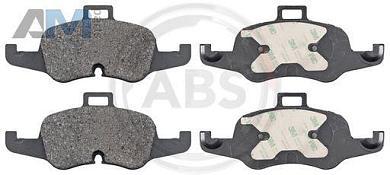 Передние тормозные колодки ABS 35106 на Audi TT (8S) 2014-2019