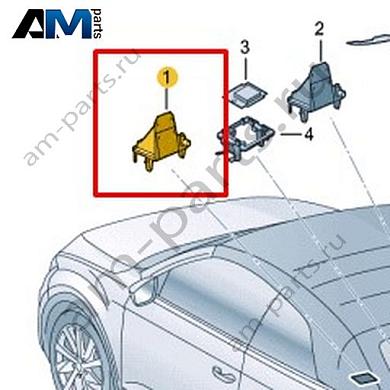Антенна Volkswagen T-Roc Cabrio 2020-2024 2GC035507Купить антенну 2GC035507 Фольксваген Т-рок Кабриолет 2020-2024- выгодные цены