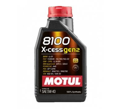 Масло моторное Motul 5W40 x-cess (5 л.) Touareg III (2018-2023) 109776
