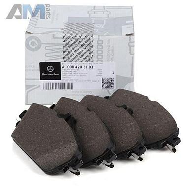 Передние тормозные колодки A0004203103 на Mercedes C-Class 2021-2025 (W206) C180/C200/C300